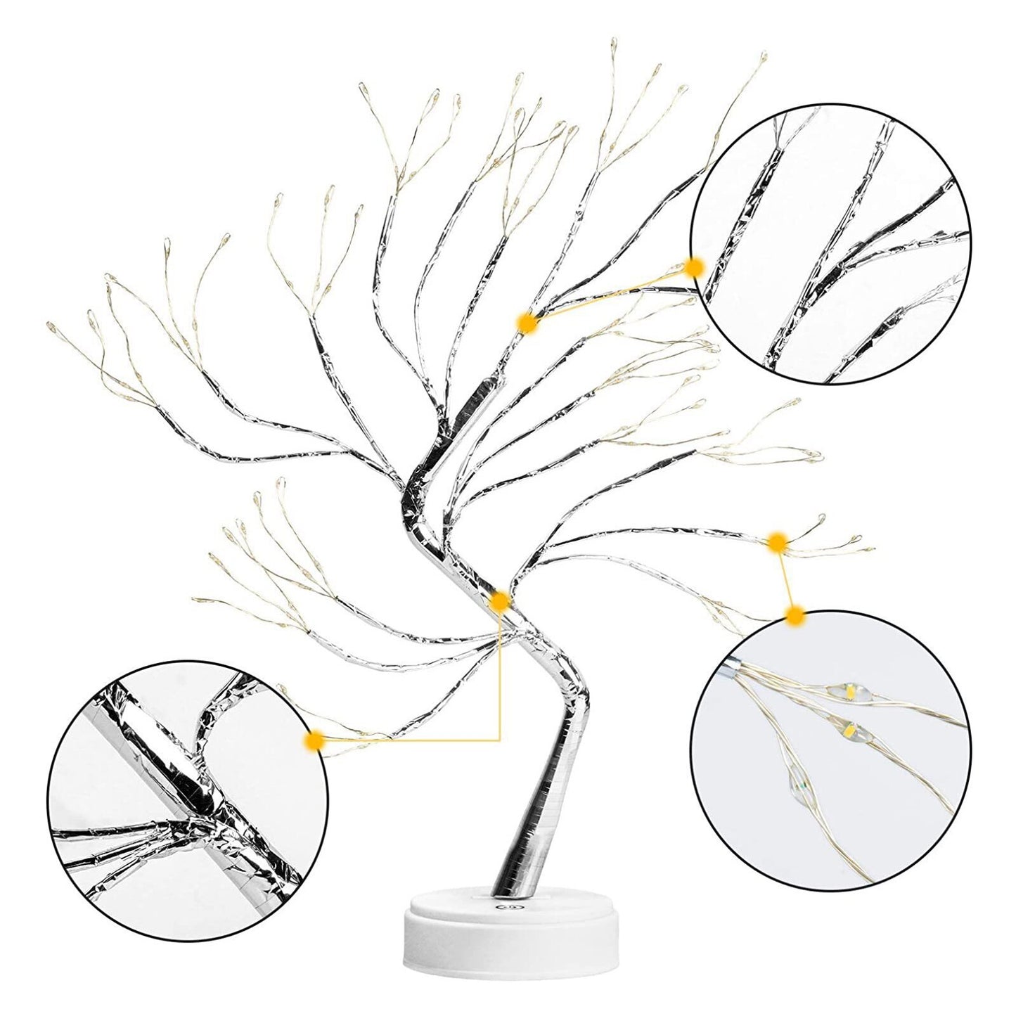 Decorative Tabletop Tree Lamp